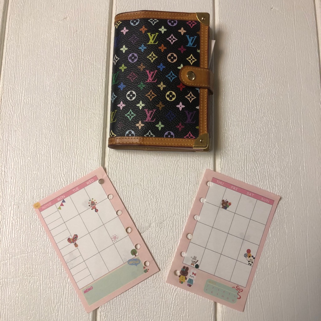 AgendaLvPmInsertsMonthlyWeeklyRefills 024